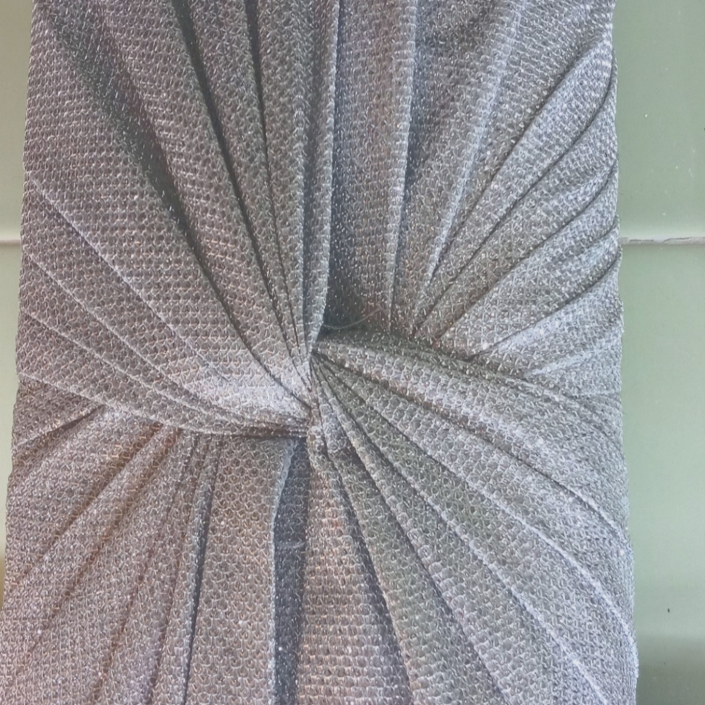 Silver glitter cross body bag